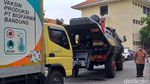 Dikawal Barracuda, Vaksin COVID-19 Tiba di Surabaya