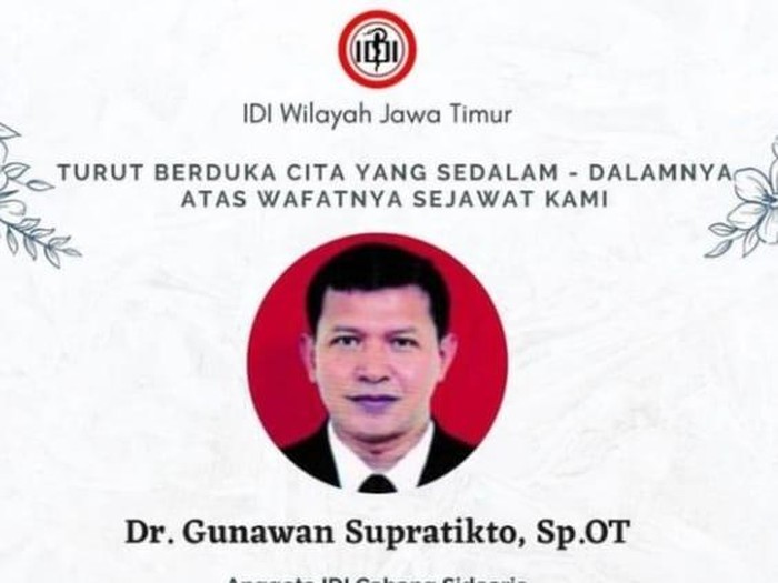 dokter meninggal
