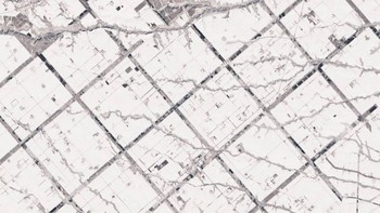 Pemandangan wilayah persawahan di Hokkaido, Jepang, yang bahkan masih terlihat pada musim dingin. Foto: NASA