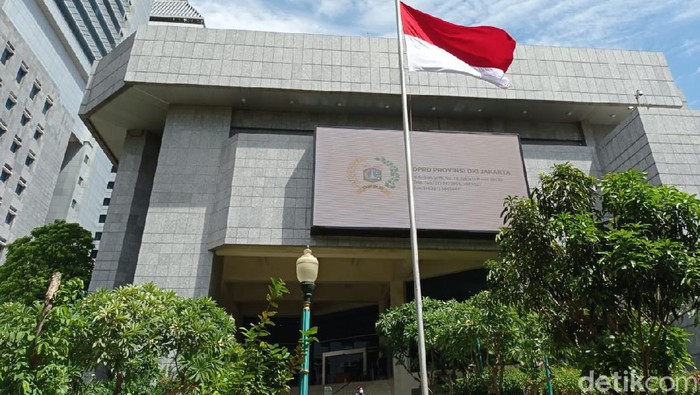 Ilustrasi Gedung DPRD DKI Jakarta di Jl Kebon Sirih