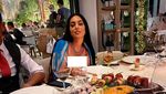 Mewahnya Gaya Georgina Tunangan Cristiano Ronaldo saat Ngeteh dan Makan Pasta