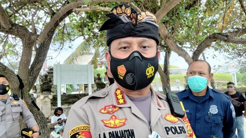 Kapolresta Denpasar Kombes Jensen Avitus Panjaitan (Foto: Angga Riza/detikcom)