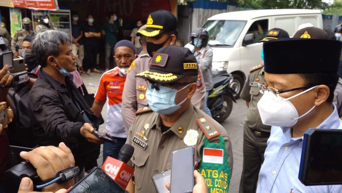 Kasatpol PP Medan, M Sofyan (detikcom)