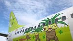 Potret Pesawat Bertema Pokemon yang Kawaii