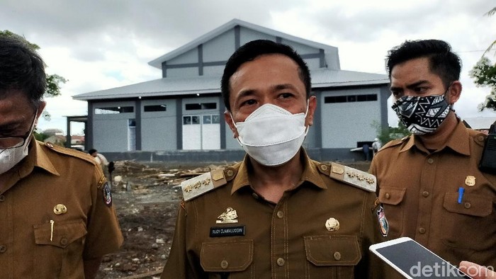 Pj Wali Kota Makassar, Rudy Djamaluddin (Ibnu Munsir/detikcom)