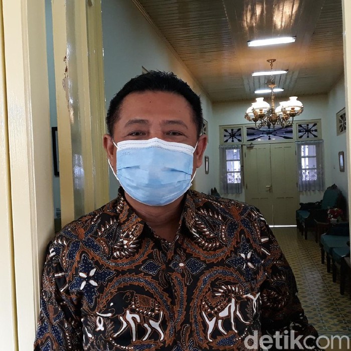 Sekda DIY Kadarmanta Baskara Aji, Senin (4/1/2021).