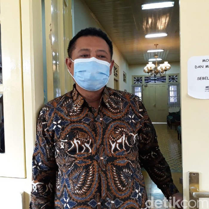 Sekda DIY Kadarmanta Baskara Aji, Senin (4/1/2021).