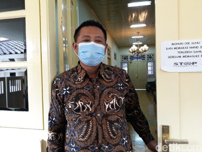 Sekda DIY Kadarmanta Baskara Aji, Senin (4/1/2021).
