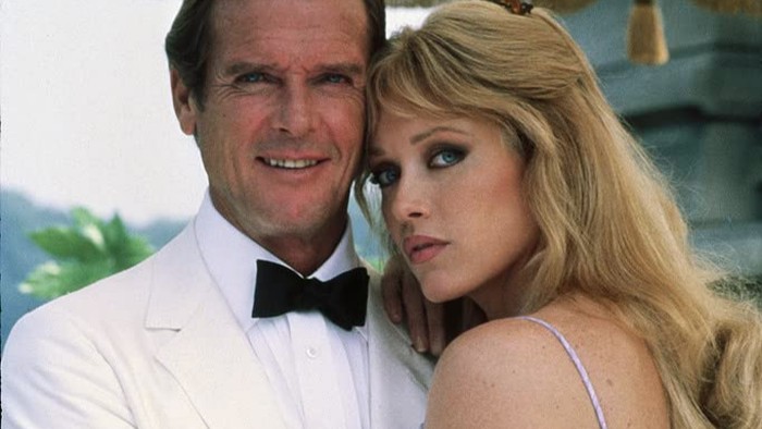 Tanya Roberts Tanya Roberts dan Roger Moore