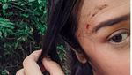 Momen Anya Geraldine Jatuh dari Sepeda saat Liburan di Bali, Lecet Nggak Ya?