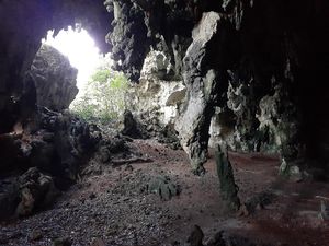 Foto: Gua di Papua dengan Lukisan Alien yang Misterius