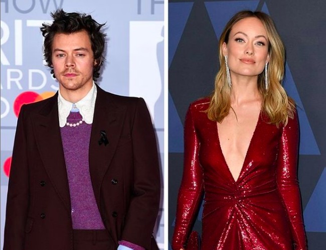 Aktris Olivia Wilde namanya seketika jadi sorotan setelah tersebarnya foto dirinya bergandengan tangan dengan Harry Styles. Foto tersebut memberikan dugaan kuat bahwa keduanya pacaran. Foto: (dok. IG/Billboard)
