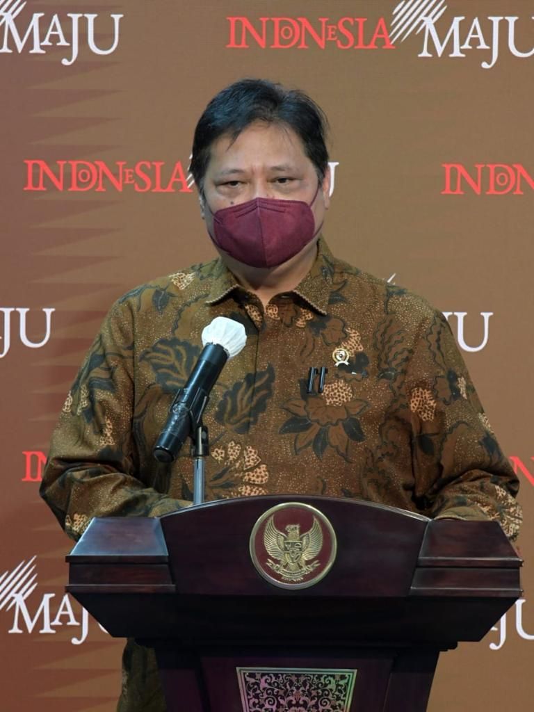 Menko Perekonomian Airlangga Hartarto
