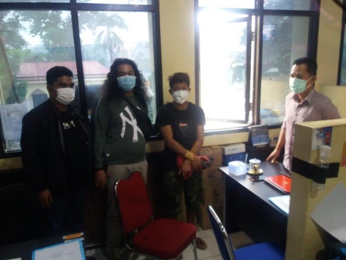 Pelaku pengeroyokan warga di Bulukumba yang diajak Kades Herman (dok. Istimewa).