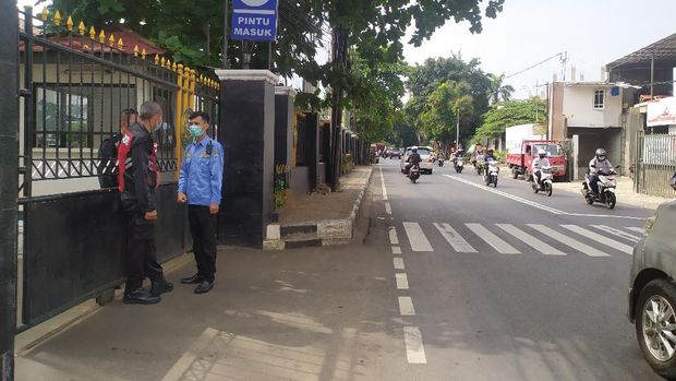 Suasana PN Jaksel Jelang Sidang Lanjutan Habib Rizieq (Arun-detikcom)