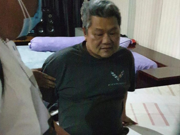 Augustinus, buronan dengan status terpidana 8 tahun penjara atas korupsi Rp 13 miliar.