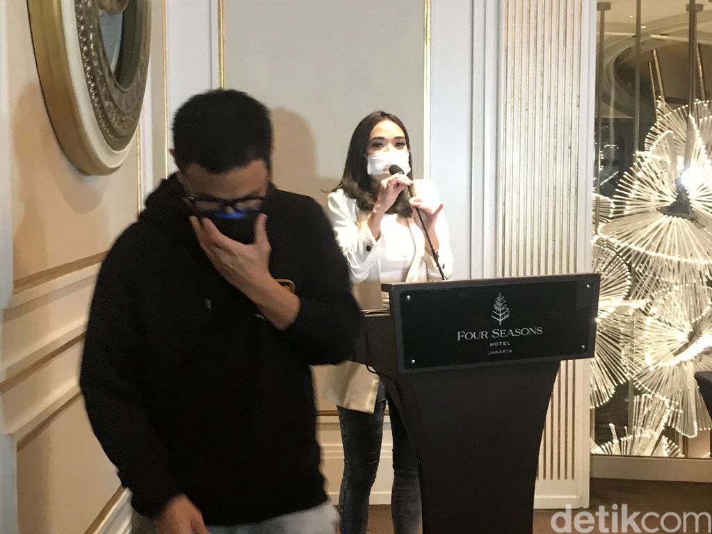 Gisella Anastasia saat ditemui di hotel Four Seasons.