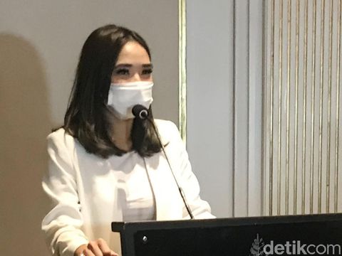 Gisella Anastasia saat ditemui di hotel Four Seasons.