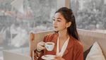 Glenca Chysara, Pemeran Elsa Ikatan Cinta Saat Ngopi