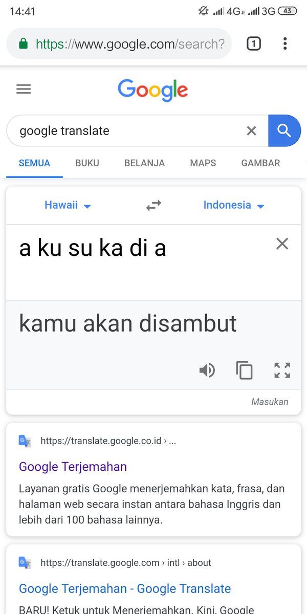 Google translate inggris indonesia dan sebaliknya disebut foto