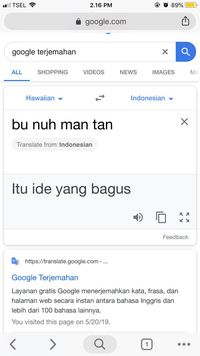 10 Terjemahan Google Translate Kocak Di Luar Dugaan, Auto 'Ketawa Nangis'