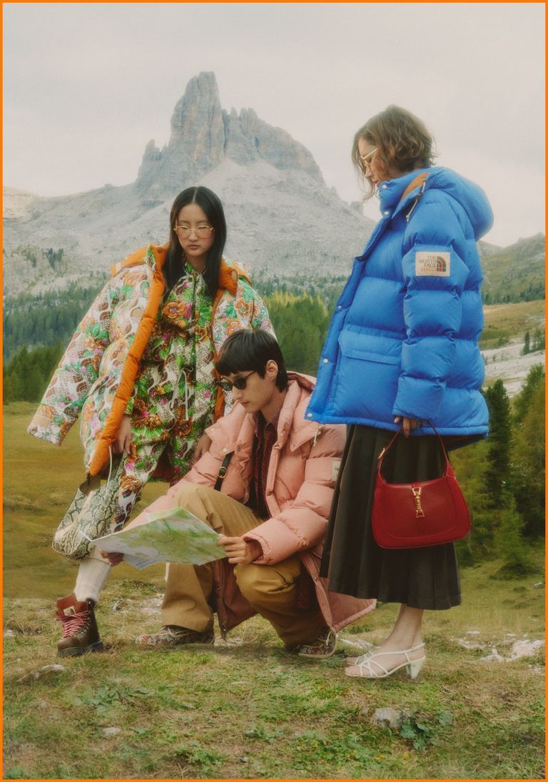 Koleksi The North Face x Gucci
