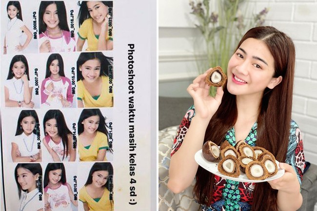 Foto masa kecil Felicya Angelista juga tak kalah imut dari para artis-artis lainnya. Felicya pertama kali memulai karirnya sebagai artis di tahun 2012. Film pertamanya berjudul Oh Ternyata. Lewat sinetron tersebut namanya mulai dikenal publik. Foto: Instagram/@felicyangelista_