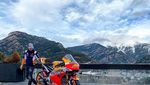 Wajah Semringah Pol Espargaro saat Tunggangi Honda RC213V Pertama Kali
