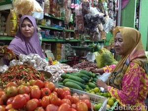 Harga Kebutuhan Bahan Pokok di Lamongan Naik, Cabai Rawit Paling Pedas