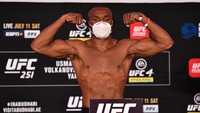 Kamaru Usman masih merupakan pemegang sabuk juara kelas welterwight. Bisakah tahun ini dia mempertahankan gelarnya? (Getty Images)