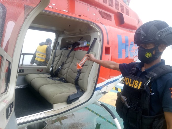 Polisi identifikasi helikopter yang ditembaki di Tembagapura, Mimika, Papua (dok. Istimewa)