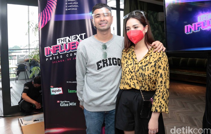 Raffi Ahmad dan Nagita Slavina Raffi Ahmad dan Nagita Slavina saat ditemui di kawasan Antasari.