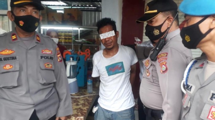 Residivis di NTB dipergoki mencuri kotak amal untuk yatim piatu. Dia pernah dibui atas kasus pencurian di RS. (dok Istimewa)