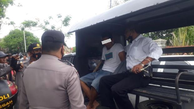 Residivis di NTB dipergoki mencuri kotak amal untuk yatim piatu. Dia pernah dibui atas kasus pencurian di RS. (dok Istimewa)