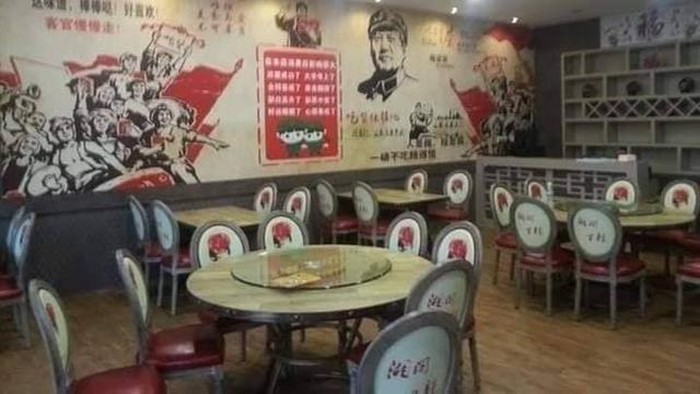 Restoran viral karena tema komunis