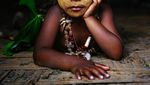 Potret Wajah Anak-anak di Berbagai Negara