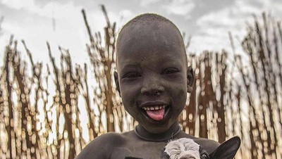 Potret Wajah Anak-anak di Berbagai Negara