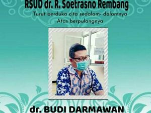 Dikenal Gigih Tangani COVID-19, dr Budi di Rembang Wafat Kena Corona
