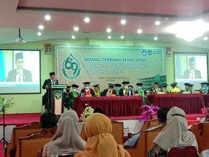 Hadiri Milad UISU, Gubsu Kenang Pernah Diusir Saat Pacaran di Emperan Masjid