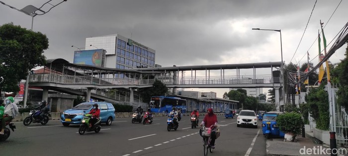 JPO Matraman (Syahidah Izzata/detikcom)