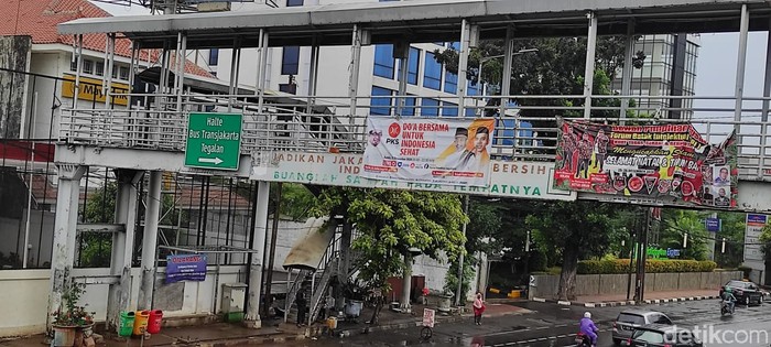 JPO Matraman (Syahidah Izzata/detikcom)