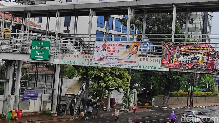 JPO Matraman (Syahidah Izzata/detikcom)