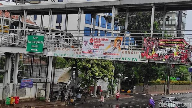 JPO Matraman (Syahidah Izzata/detikcom)
