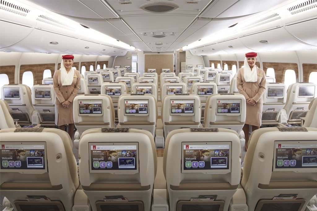 Kabin ekonomi premium Emirates