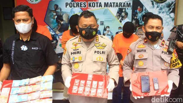 Kapolresta Mataram, Kombes Heri Wahyudi (Faruk/detikcom)