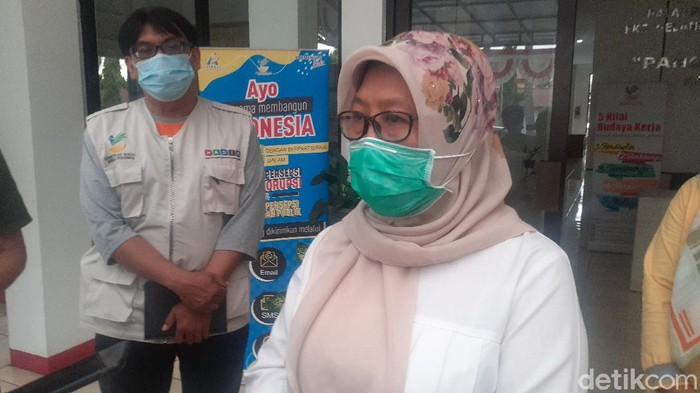 Kepala BRSEGP Pangudi Luhur di BRSEGP Pangudi Luhur Bekasi, Komplek Depsos, Kokom Komalawati (Afzal/detikcom)