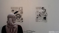 Masing-masing seniman memiliki refleksi berbeda karena mereka berkesempatan berbincang dengan Erlina. Ada yang bercerita tentang biografi Erlina, pendirian Toko Buku Maranatha, hingga kisah-kisah pewayangan yang ditampilkan dalam ilustrasi seni lukis.