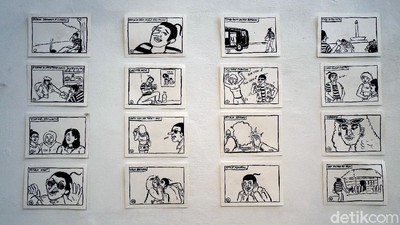 Kilas Balik Toko Komik Legendaris di Bandung Lewat Pameran Lukisan