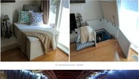 Jika biasanya ruangan tersembunyi hanya bisa memuat ruangan sempit. Namun tidak dengan rumah ini, pemiliknya mendesain ruangan di bawah tanah menjadi bioskop rumah yang nyaman dan cukup besar. Istimewa/Brightside.me.