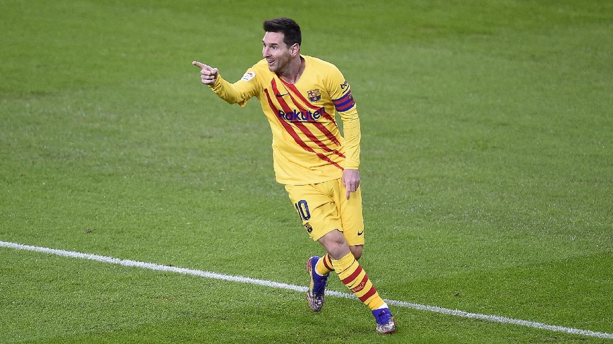 Lionel Messi memecahkan rekor El Pichichi Liga Spanyol. (Foto: Getty Images/Juan Manuel Serrano Arce)
